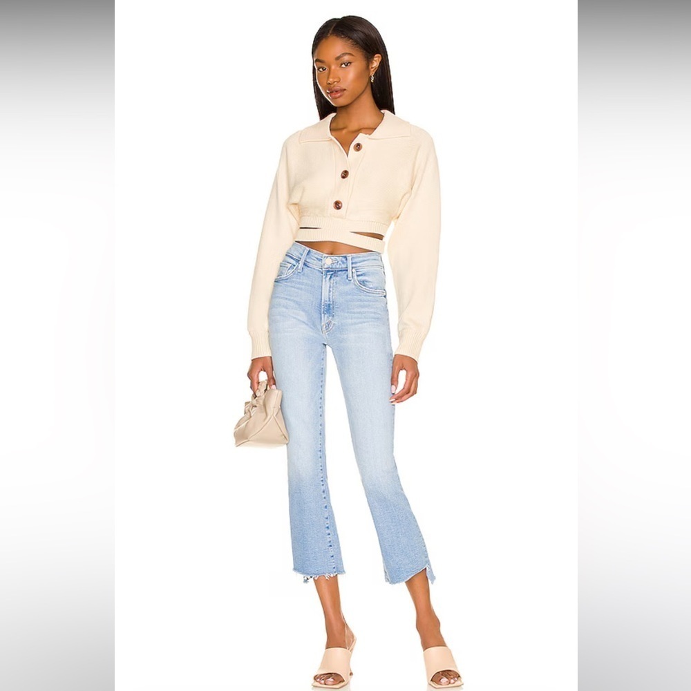 MOTHER The Insider Crop Step Fray Size 29 NWT - Picture 1 of 15
